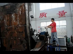 Altura 3100 mm Máquina de embalaje vertical cartón para chatarra de metal