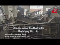 Y83Q-135 Máquina de embalaje de metal hidráulica de tipo frontal con funcionamiento manual/automático de válvula