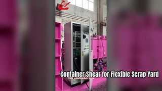 Cizalla para contenedores Q43W-4000 | Equipos flexibles para depósito de chatarra
