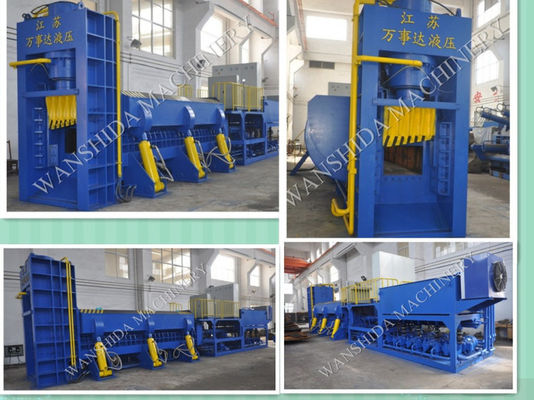 Wanshida Y83Q-4000A 400-Ton Hydraulic Shear Baler for Scrap Metal