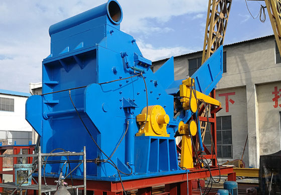Electric Scrap Metal Crusher Shredder Recycling Solution For Electric Power Shredding