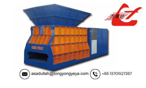 100 Tons Maximize Scrap Metal Recycling Shear With Advanced Technology