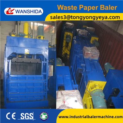 Y82-25 Vertical Waste Paper Baler Strong and Easy Operate Machine for Recycling