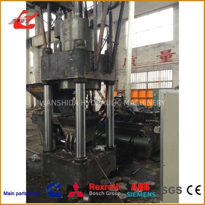 2500kN Hydraulic Scrap Metal Briquette Press, Manual Or PLC Operation, Ideal For Cast Iron And Metal Waste Briquetting