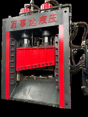 Practical 630ton Heavy Scrap Cutting Machine 45KW*5 For Daily Recycling Operations