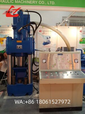 Hydraulic Scrap Briquetting Press, Nominal Force 315 Tons, Loading Box Size 1250×700mm, Bale Cross-Section 50×70mm, 30kW Motor