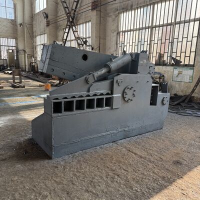 Manual Feeding Scrap Metal Cutting Machine 1600kN For Rebar And Aluminum Profiles