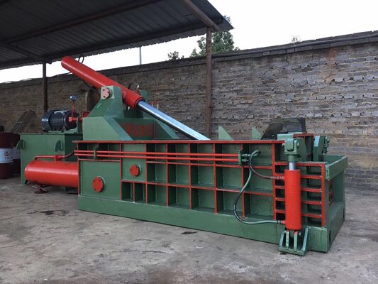 1350KN Metal Baler High Density Compact Structure Flexible Output Efficient Scrap Processing