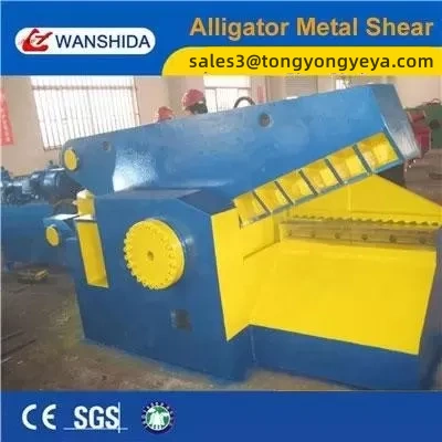 3150kN Hydraulic Alligator Shear For Heavy Scrap Metal Cutting With Air Cooling Or Water Cooling