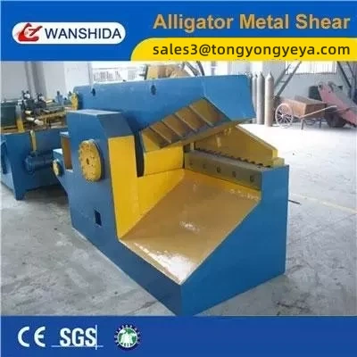 3150kN Hydraulic Alligator Shear For Heavy Scrap Metal Cutting With Air Cooling Or Water Cooling
