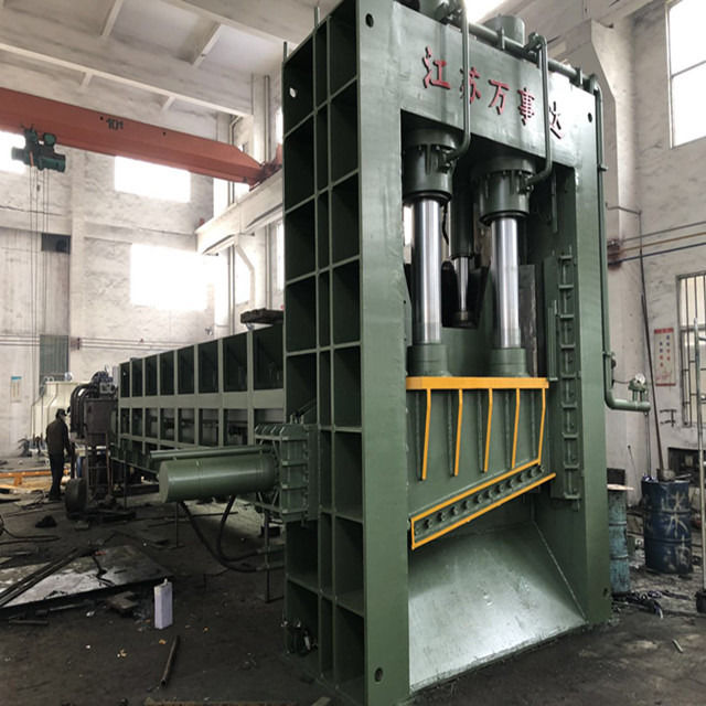 Powerful Heavy Duty Automatic Gantry Shear 2000mm Blade Length For Steel Mill Scrap Preparation And Furnace Feeding