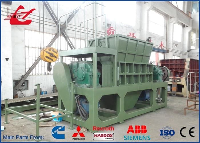 Q43P-600A Scrap Metal Shredder With Dia.300mm Blades And 20-Piece Cutter Set For Waste Volume Reduction