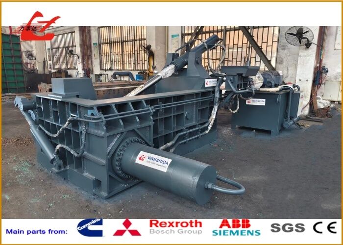 Industrial 2500 kN Metal Baler for Medium Scrap Recycling and High-Density Metal Compaction With Easy Maintenance