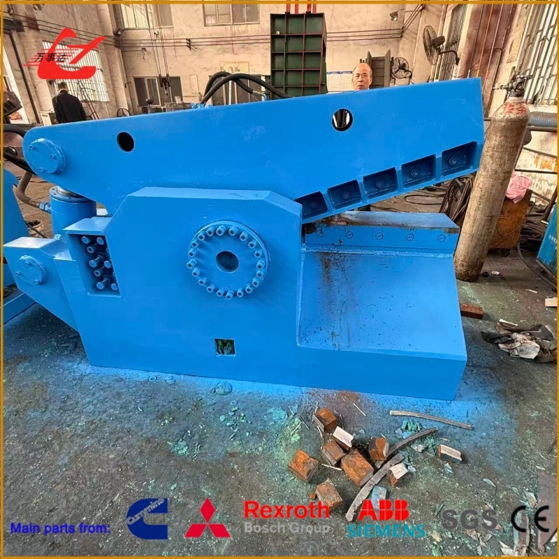 Heavy-Duty Scrap Shear Alligator Type Hydraulic Metal Cutting Machine For Fast Cutting