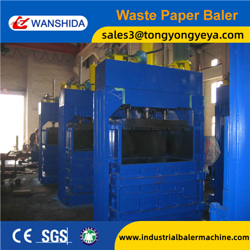 Y82-25 Vertical Waste Paper Baler Strong and Easy Operate Machine for Recycling
