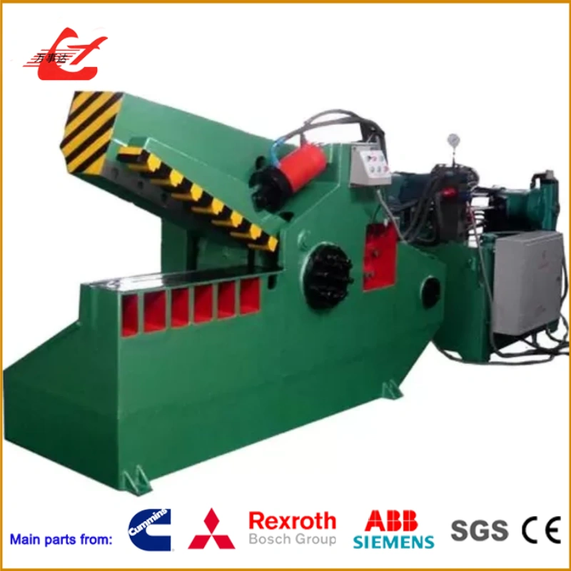 4000kN Hydraulic Alligator Shear Machine 1200mm Blade Heavy Scrap Cutting For Rebar And Industrial Metal Recycling