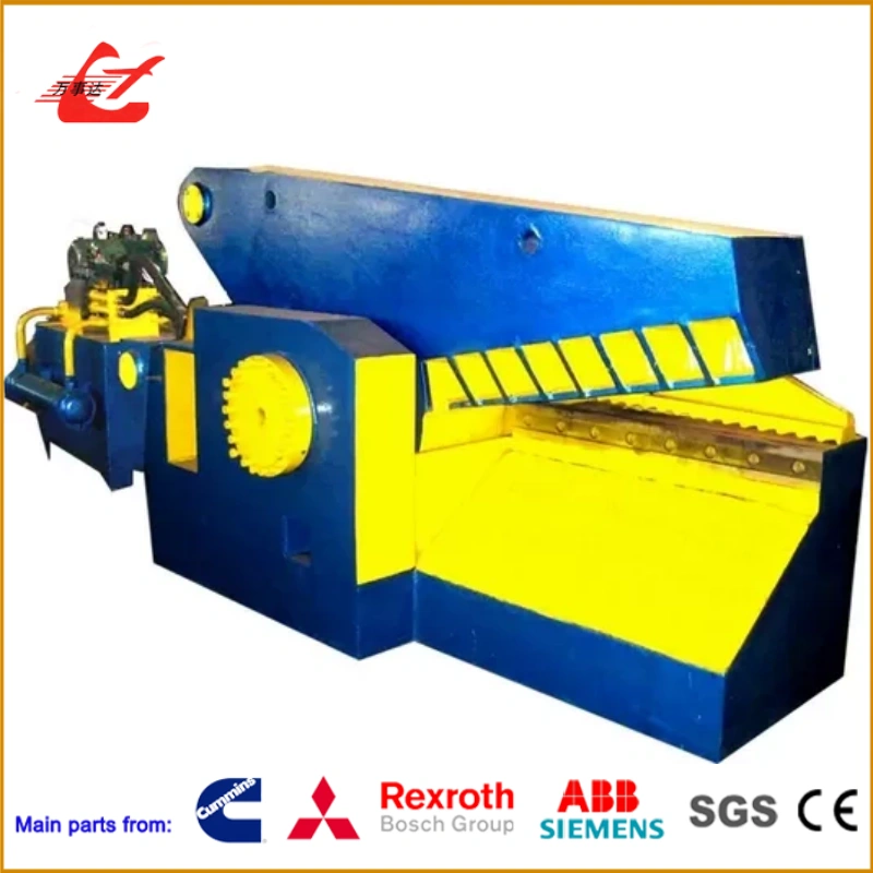 3150kN Hydraulic Alligator Shear For Heavy Scrap Metal Cutting With Air Cooling Or Water Cooling