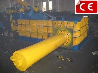 Potente bala de corte de motor de 22 kW para el reciclaje de chatarra a gran escala