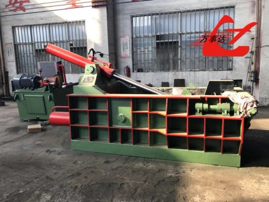 Control automático por PLC avanzado Funcionamiento totalmente automático del baler hidráulico de metal