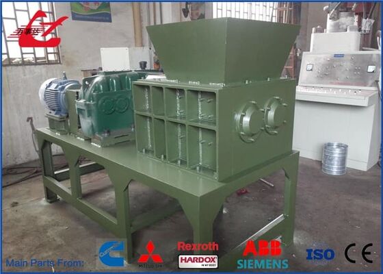 Trituradora de chatarra Q43P-600A con cuchillas de 300 mm de diámetro y juego de cortadores de 20 piezas para reducción de volumen de residuos