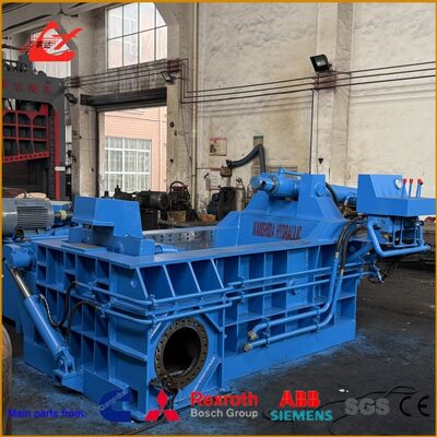 Reciclador hidráulico de metal de compresión eficiente para el reciclaje de chatarra de trabajo pesado con control PLC