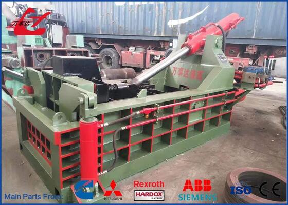 Construcción compacta Baler de metal Y83Q-135 Tamaño de balería flexible Diseño de ahorro de espacio Bajo consumo de energía