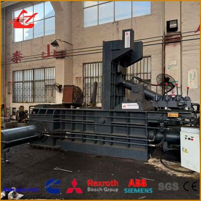 Empacadora de metal de 4500 kg/h para empacado de chatarra de alta densidad y reducción de costos de transporte