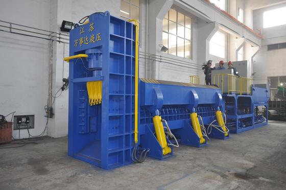 Cizalla y empacadora de metal todo en uno | Solución eficiente para el procesamiento de chatarra de acero, hierro y aluminio